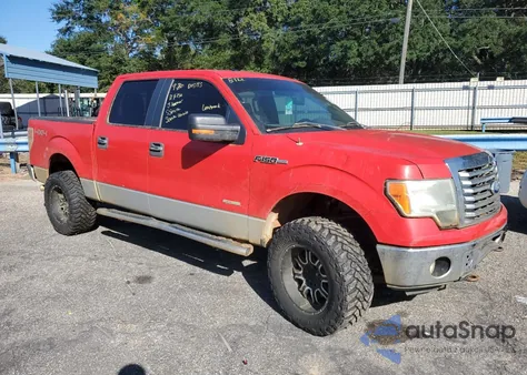 2011 Ford F150 Supercrew from USA, damaged, VIN 1FTFW1ET7BFD03133